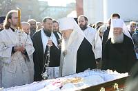  Божественная литургия и отпевание архимандрита Сергия (Шагаева) в Тихвинском храме Ногинска 